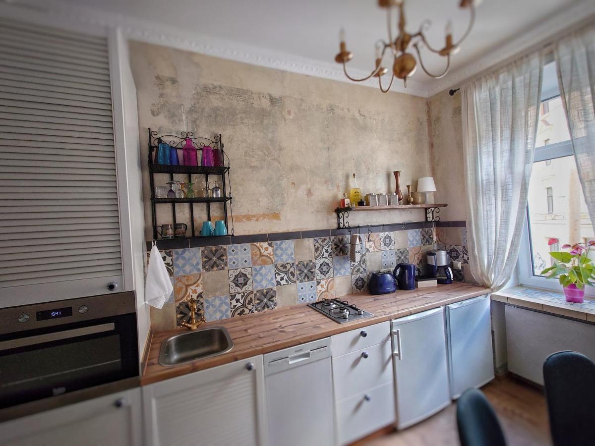 Flat In Neo Country Style Aus Gruenderzeit Bis 6 Person Διαμέρισμα Λειψία Εξωτερικό φωτογραφία